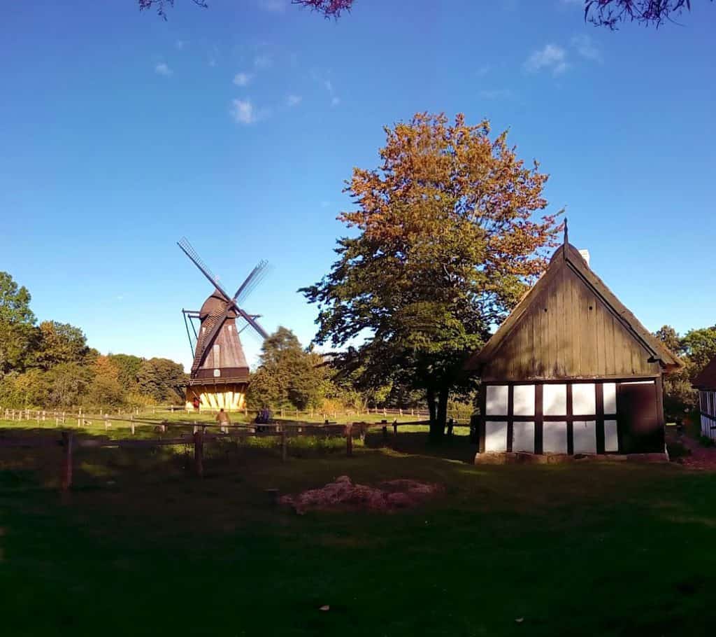 Windmills in Copenhagen, Denmark