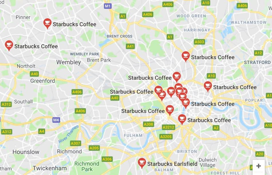 Is there a Starbucks in the UK