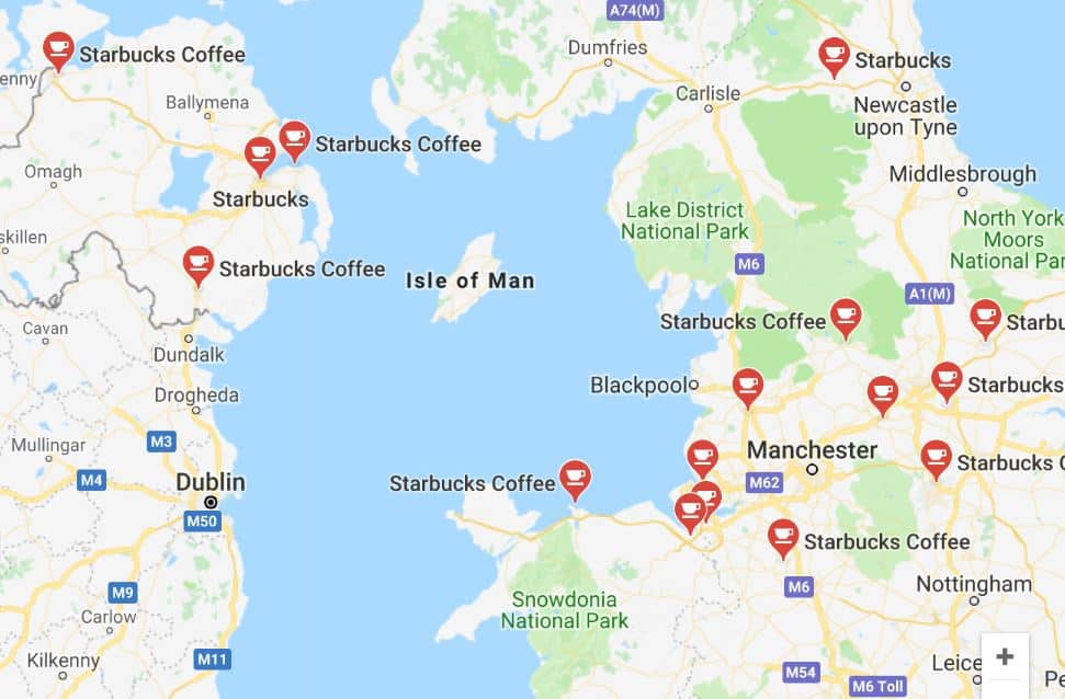 Is there a Starbucks in the UK