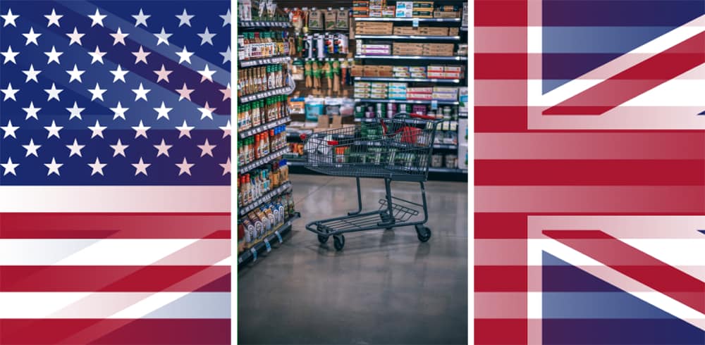 9 Shocking Differences Between American and British Grocery Stores via @girlsgonelondon