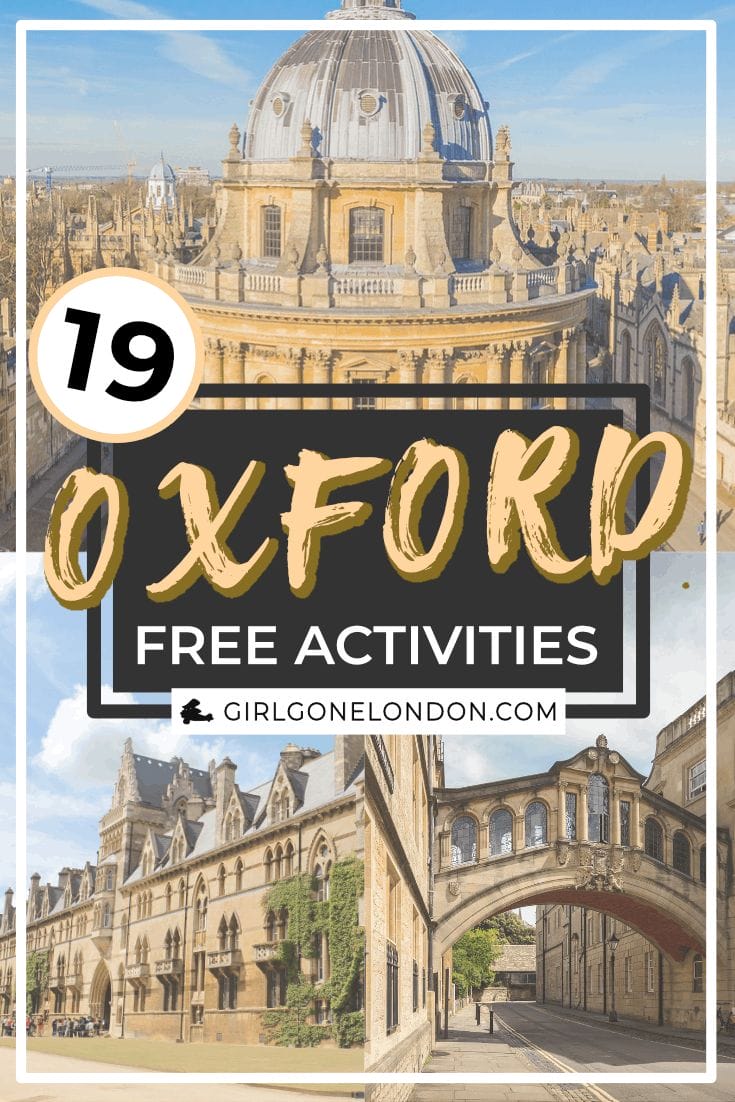 oxford places to visit free