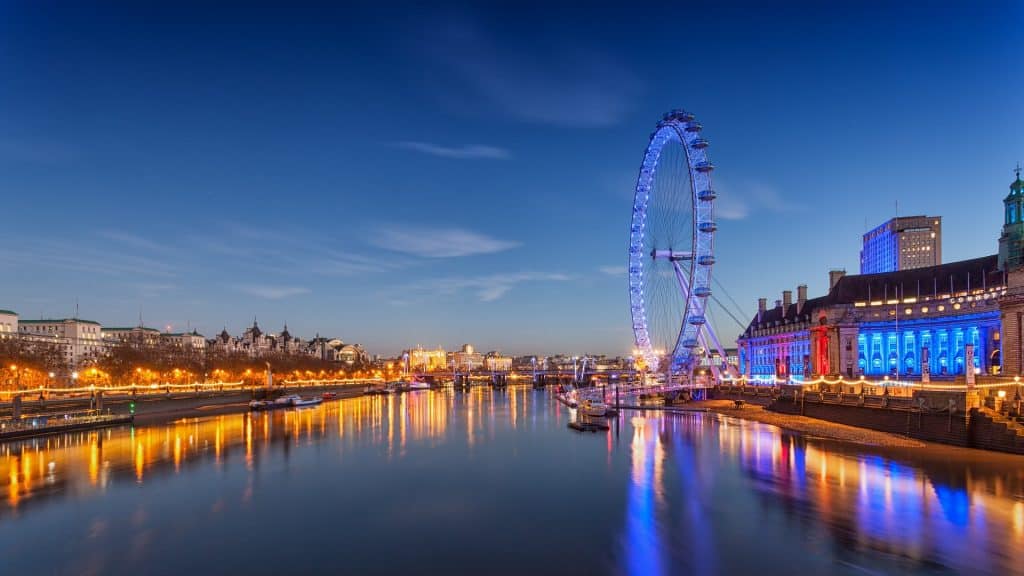 places to visit in london evening