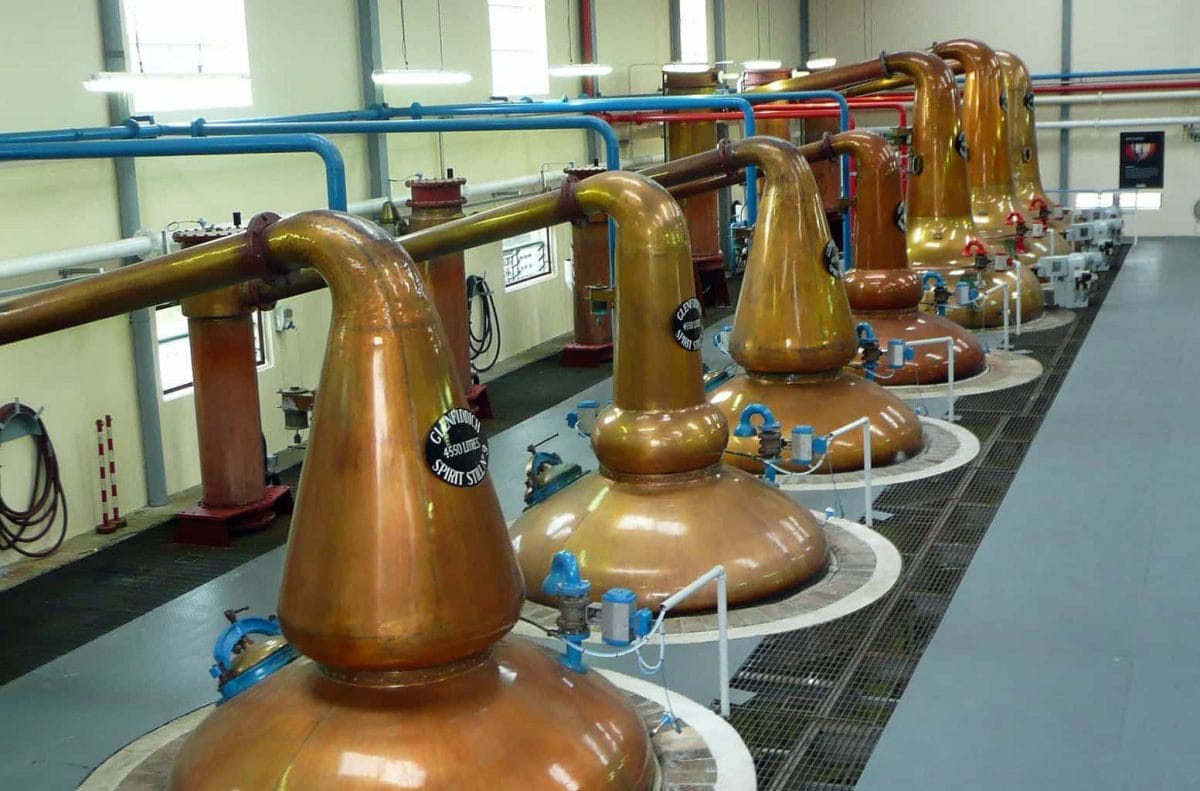 A distillery in Scotland
