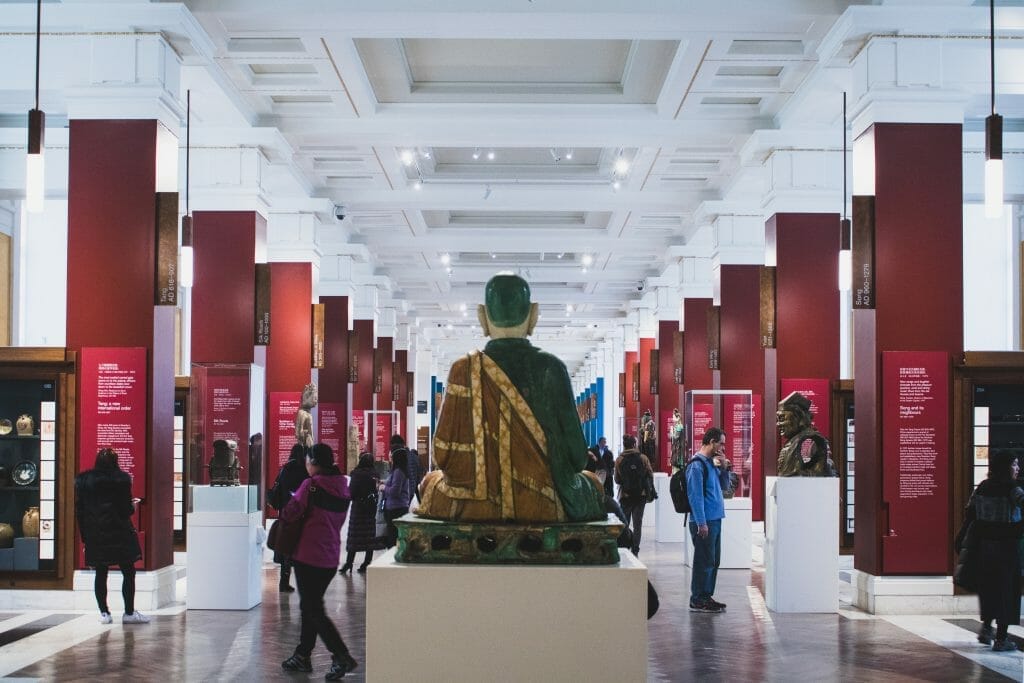 Statue at British Museum