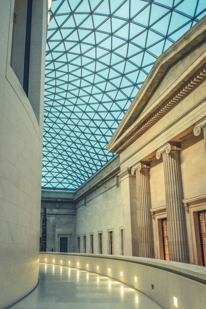 Roof of the British Museum