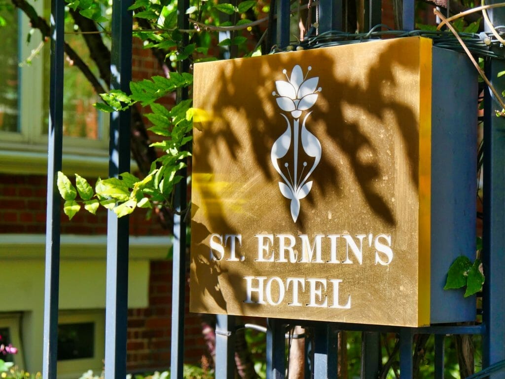 St. Ermin's Hotel Sign