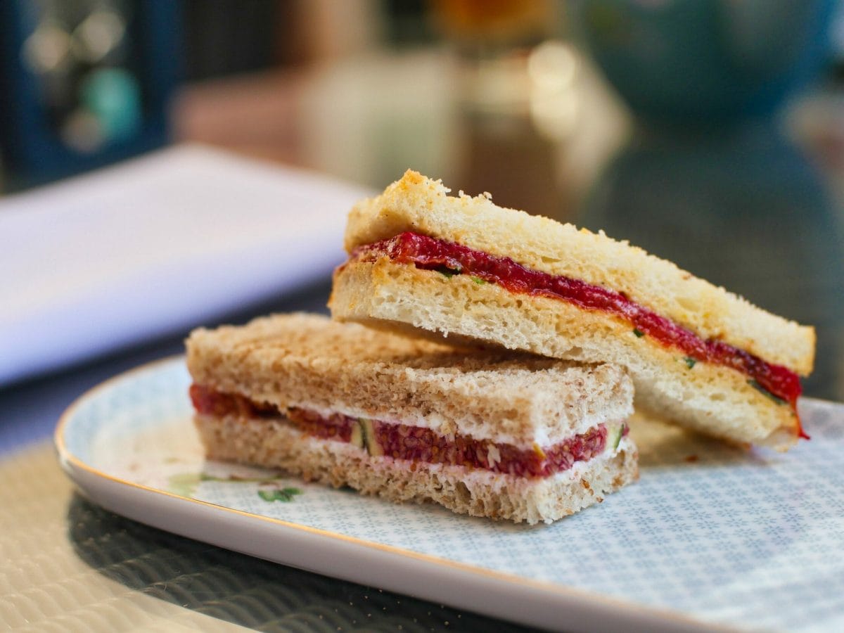 Sandwiches on a plate