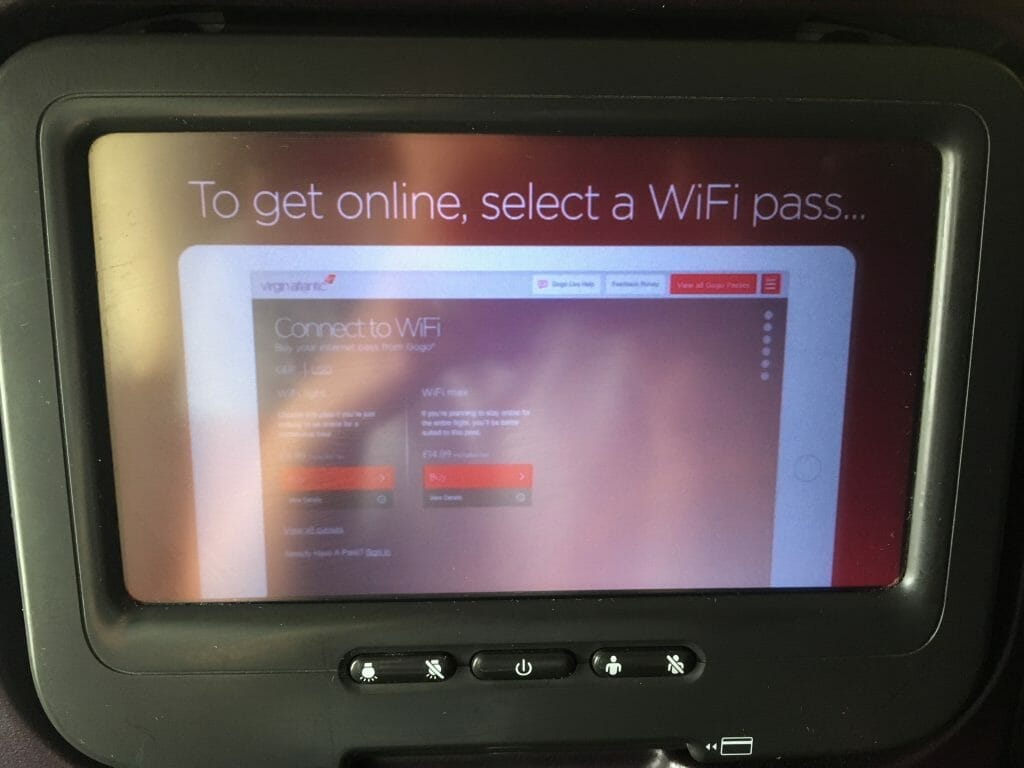 Virgin Atlantic flight review