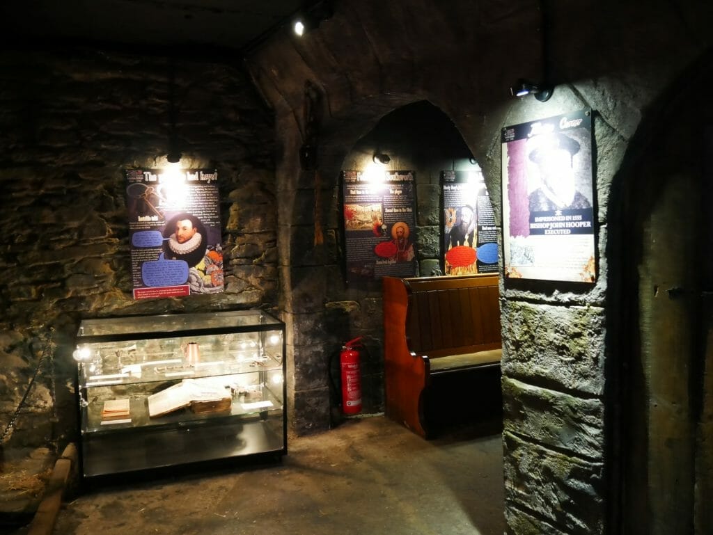 Clink Prison Museum displays