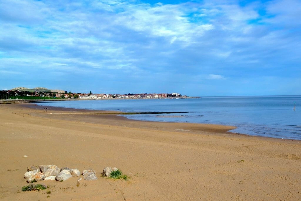 Beach at Colwyn Bay North Wales