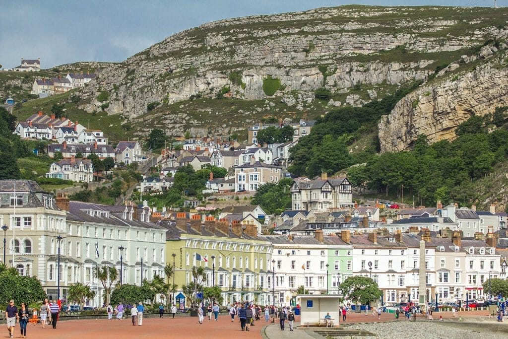 Houses in Llandudno North Wales