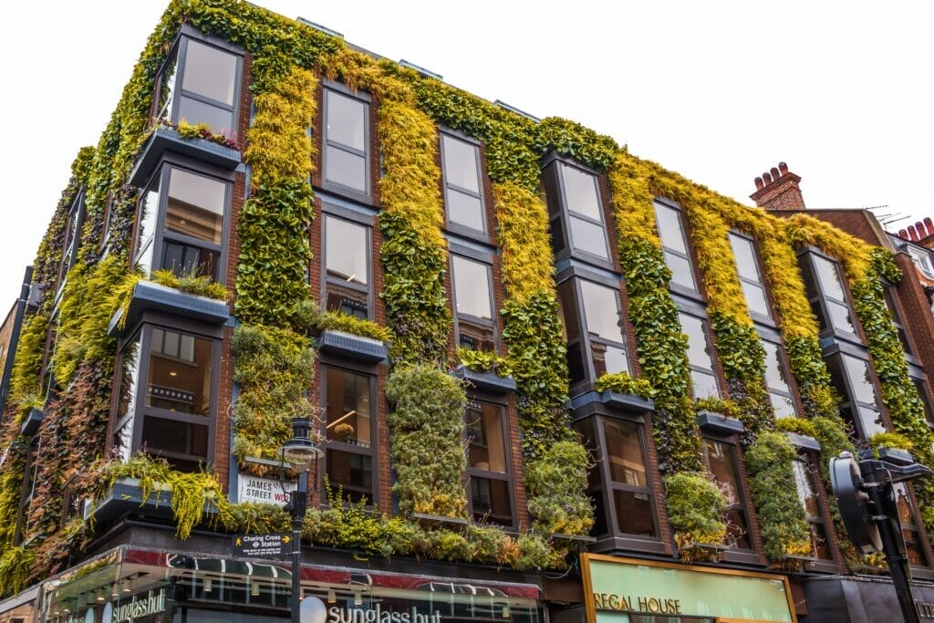 James Street in London exterior