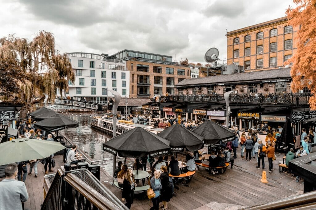 Camden Market in London