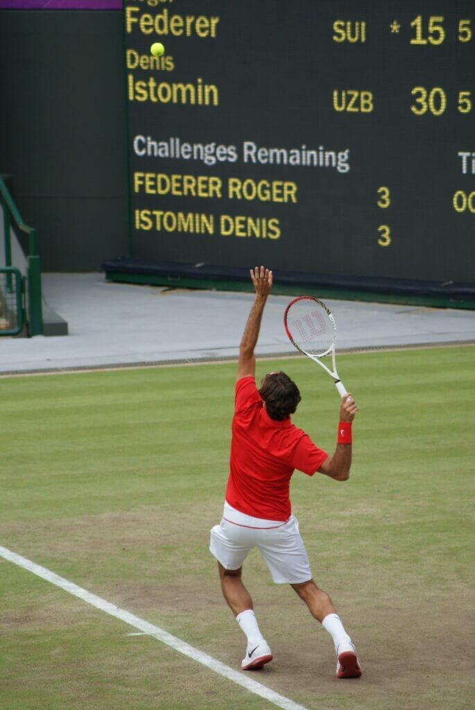 player at wimbledon