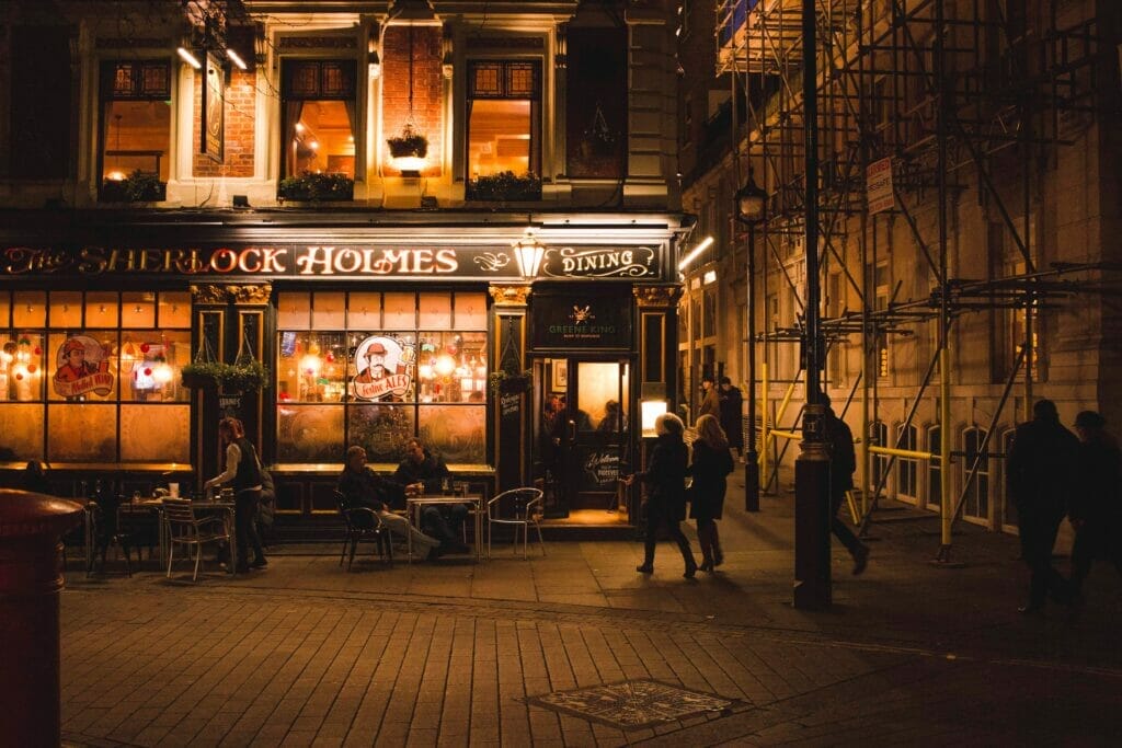 Sherlock Holmes pub