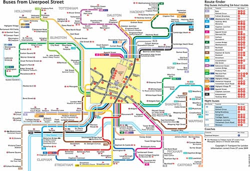 london bus plan trip