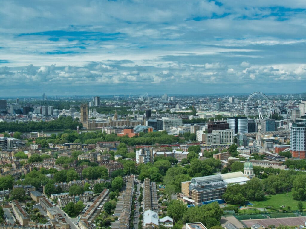 London skyline