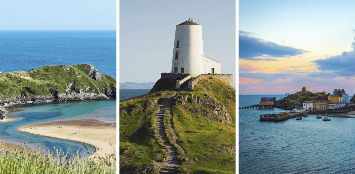 11+ Charming Destinations Along the Wales Coast Path (2021) via @girlsgonelondon