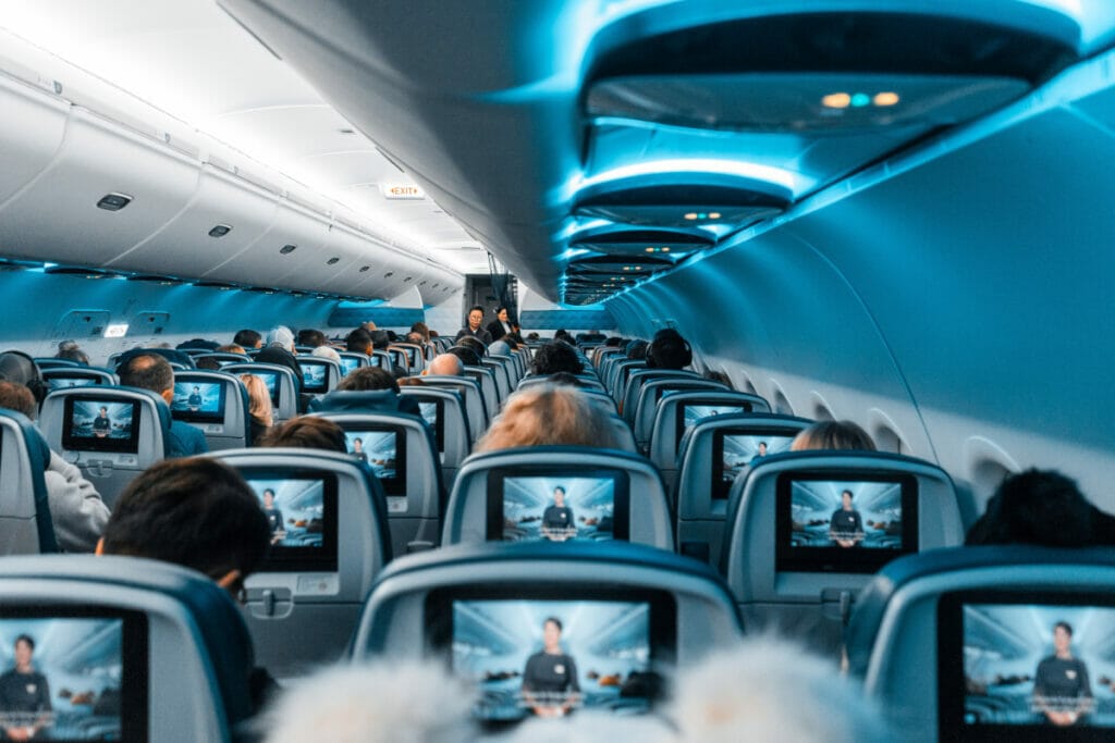 inside of plane