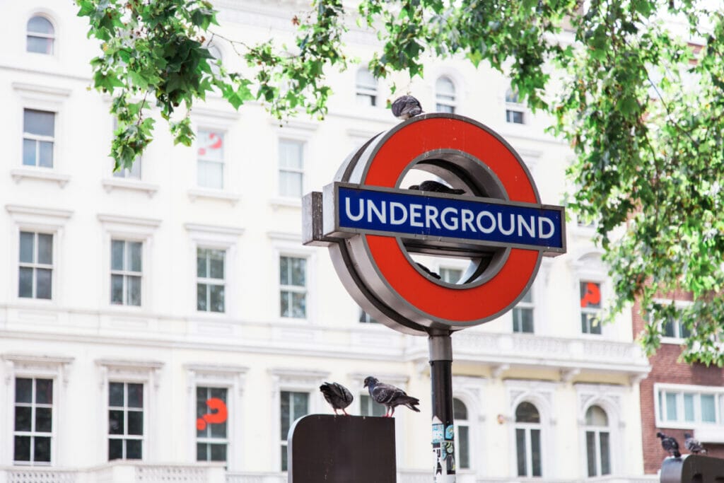 London Underground sign