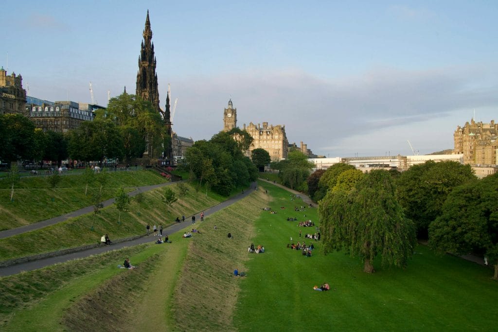 visit edinburgh with toddler