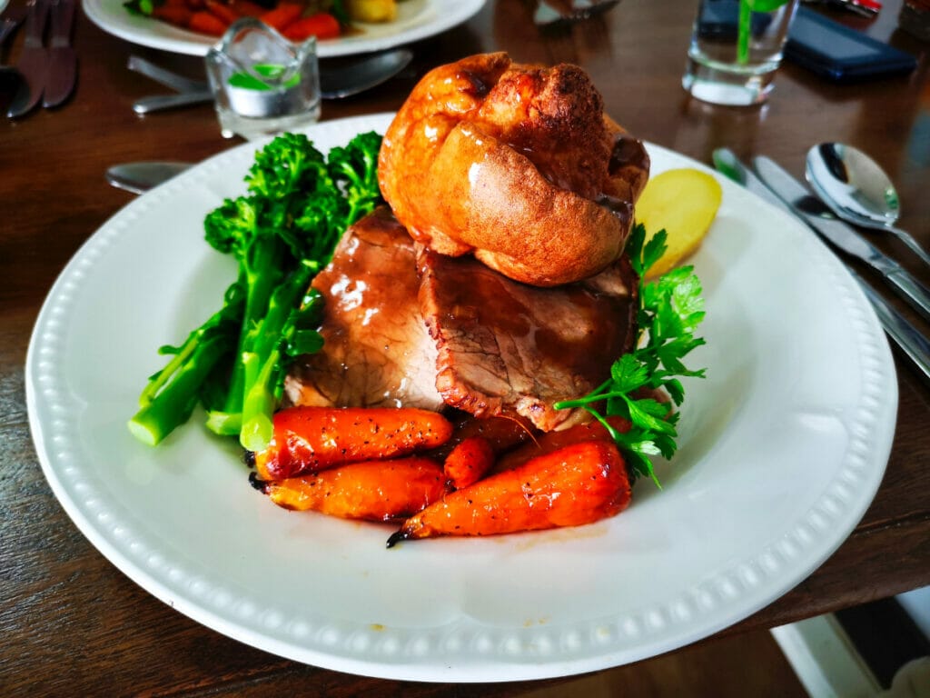 Sunday Roast on a plate