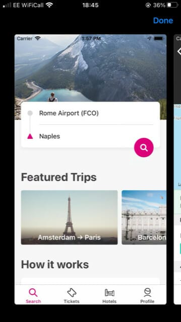 travel apps london