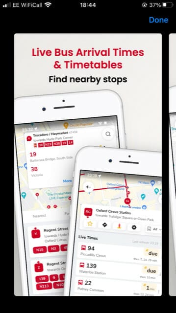 london tourist map app