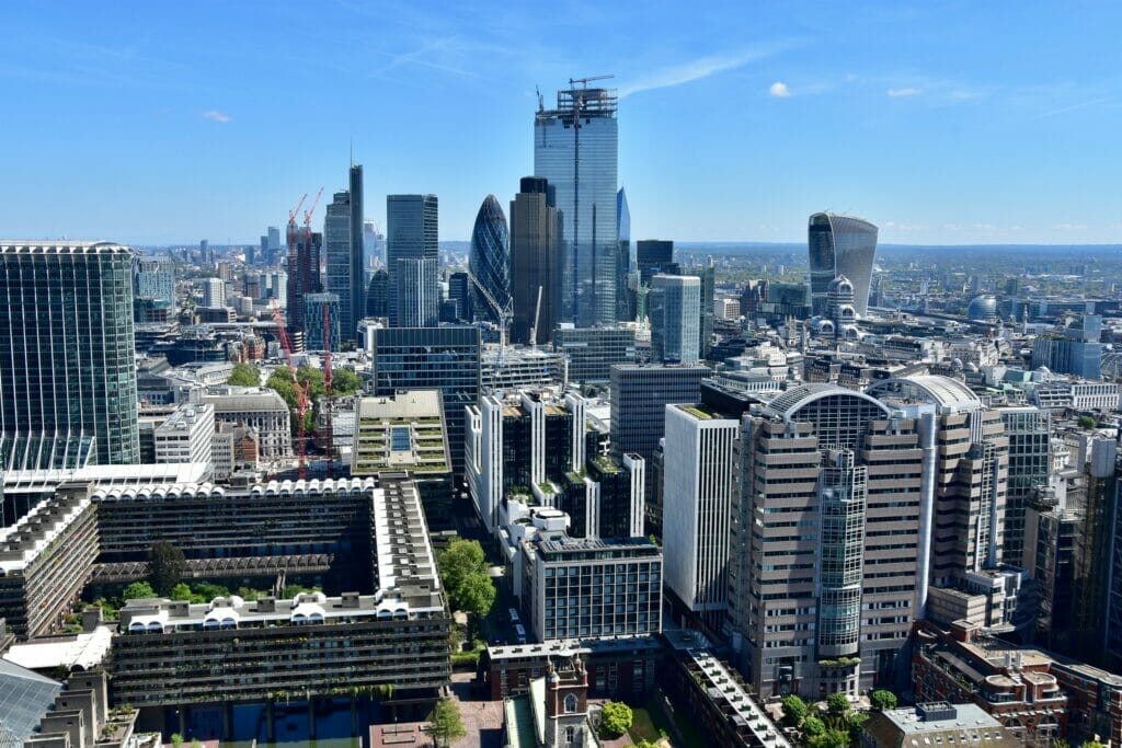 London skyline