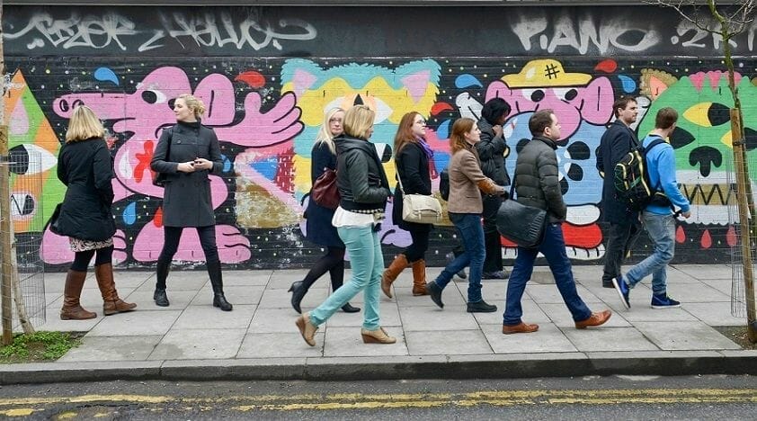 london walks street art tour
