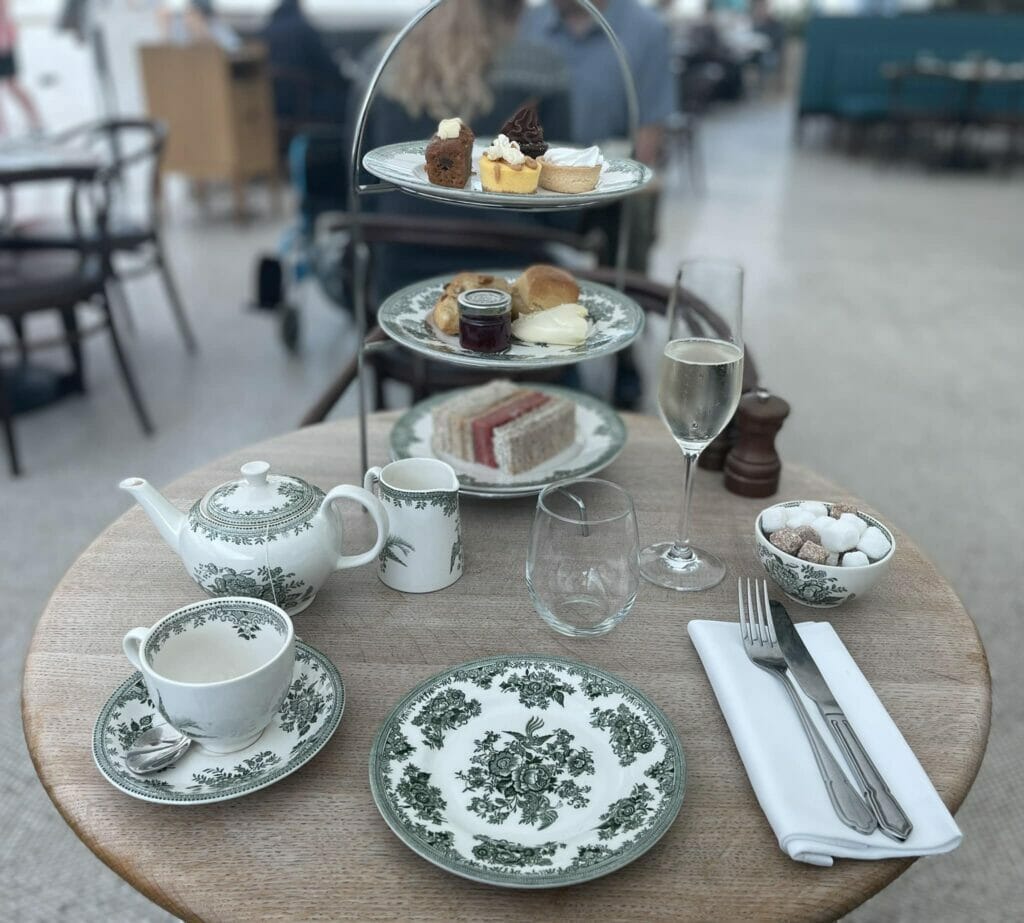 afternoon tea at the british museum