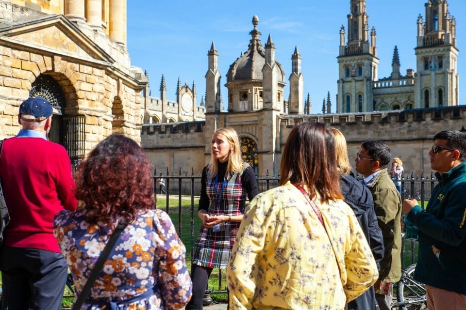 travel itinerary oxford