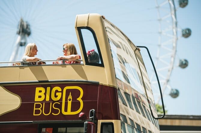 best open bus tour london