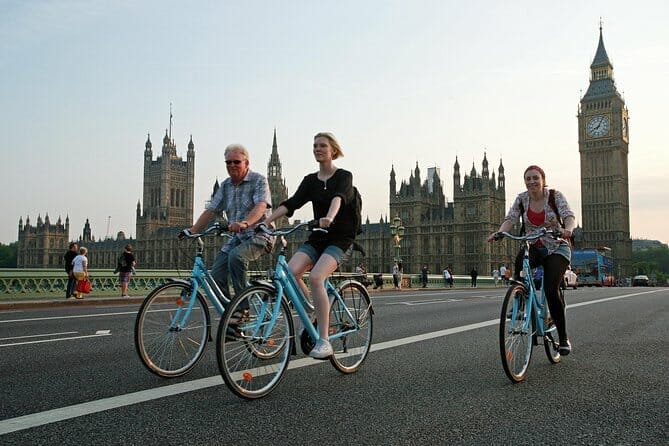 family bike tour london