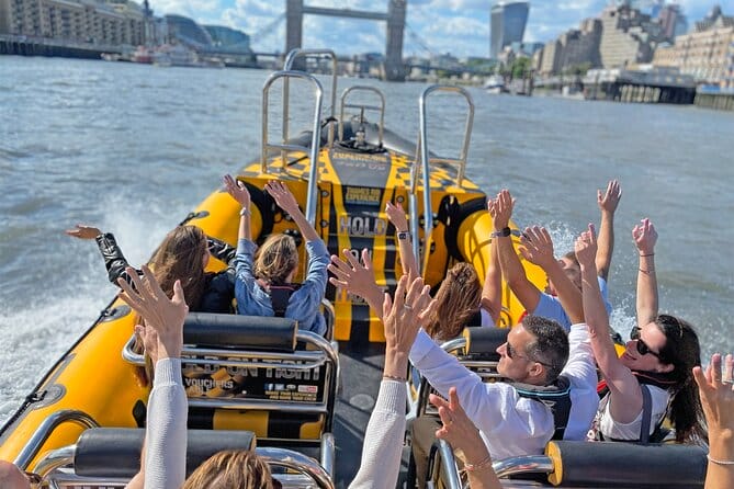 speedboat tours london