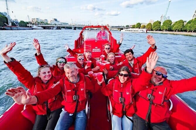 speedboat tours london