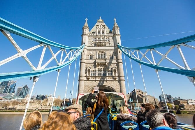 open bus tours in london