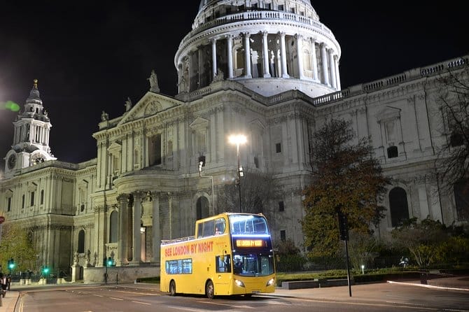 london bus tour map